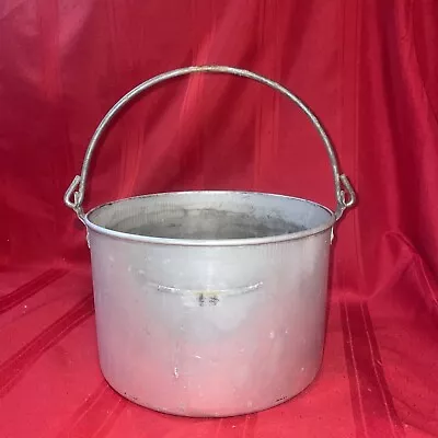 Vintage Aluminum Kettle With Bale Handle Jam-jelly-bean Pot • $14.50