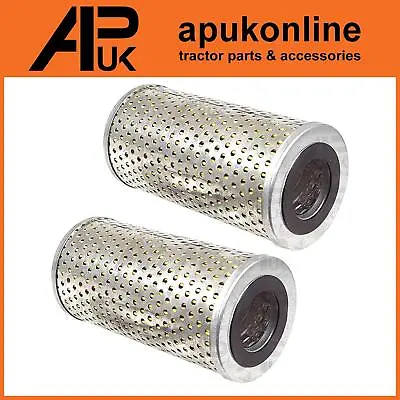 2x Oil Filter For Massey Ferguson FE35 TEF20 FF30 TO35 165 835 155 200 Tractor • £16.99
