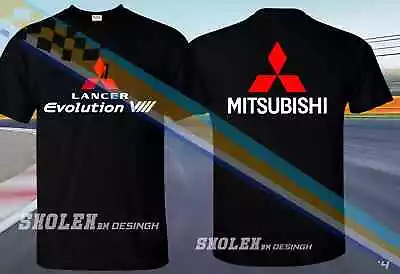 New Evolution Lancer Evo Mitsubishi Motors Team Racing T-shirt Men's All Size • $21.90