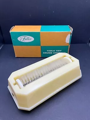 Vintage FULLER BRUSH Table Tidy Crumb Sweeper With Original Box • $4.95