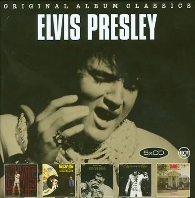 ELVIS PRESLEY - Original Album Classics 5-CDs MUSIC TV Special Live Memphis RARE • $44.95