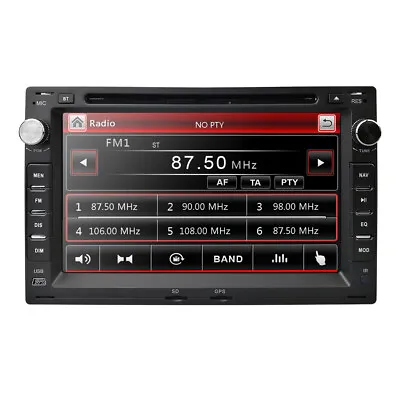 $141.75 • Buy 7  Double 2Din Car DVD GPS Stereo Radio MAP For VW B5 MK4 MK5 Golf Passat Jetta