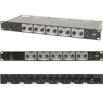 £122.49 • Buy XLR Speaker Matrix Zone Mixer For Amplifiers Switch Splitter Distribution Box DJ
