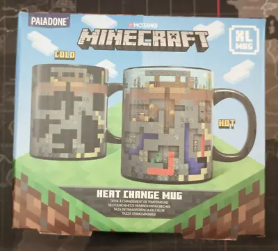 Paladone Minecraft XL Heat Change Mug. NIP • $11