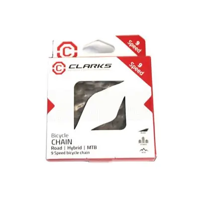 Clarks 9 Speed E-Bike Chain — 136 Links / Black — AUS STOCK — Bike Bicycle MTB • $29.99