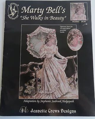 MARTY BELL'S  Cross Stitch Pattern Jeanette Crews Designs Woman • $8