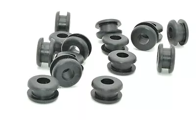 Rubber Wire Grommets  5/8  X 3/8” ID W 1/4” Groove  Cable Tubing  Panel Bushings • $39.75