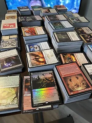 2 Pounds Magic The Gathering Cards & BONUS Cards - Unsorted MTG Lot • $22