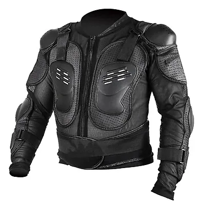 Kids Motorcycle Full Body Armor Racing Motocross Jacket Spine Chest Protector • $51.44