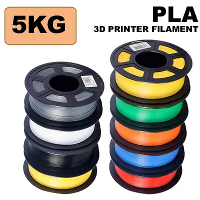 5KG PLA Filament 1.75 Mm 3D Printer Consumables 1KG/Spool Random Color 5PCS 1KG • $71.99