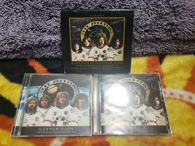 Best Of Led Zeppelin Early Latter Days Classic Rock 2x CD Set Kashmir Video 2002 • $5