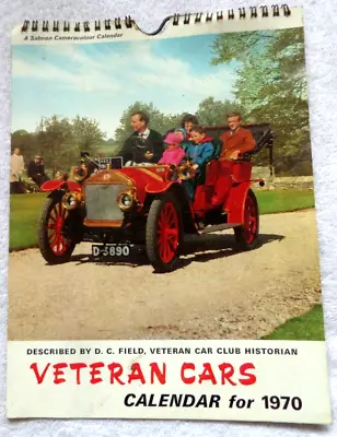 Veteran Cars Calendar 1970 Described By D C Fields Veteran Cars Club Historian • £4.99