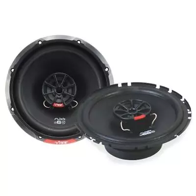 Vibe Slick6 6.5  17cm 2 Way Coaxial Car Door / Shelf / Speakers 240w Pair • £48.99