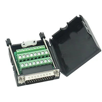 DB25 D-SUB Male Adapter 25-pin Port Adapter To Terminal Connector Signal Module • $12.14