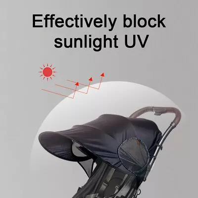 Sunscreen Baby Sunshade Canopy Cover Anti-UV Stroller Shade Cape Umbrella • $21.33