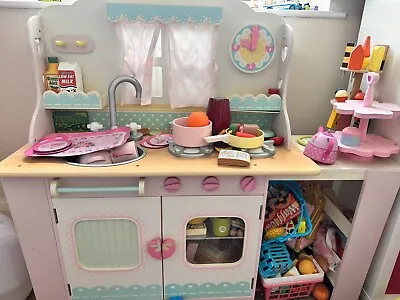 £50 • Buy Early Learning Centre ELC Wooden Country Kitchen - Complete With Accessories