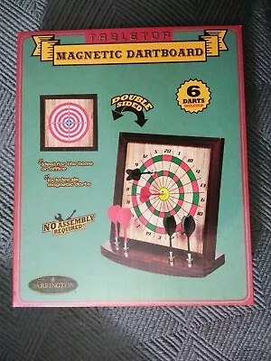 Table Top Magnetic Dartboard (Never Opened) • $9.99