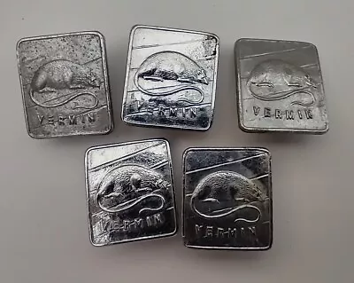£20 • Buy 5 Conservative Party Vermin Club Chrome Badges C.1948 / Aneurin Bevan