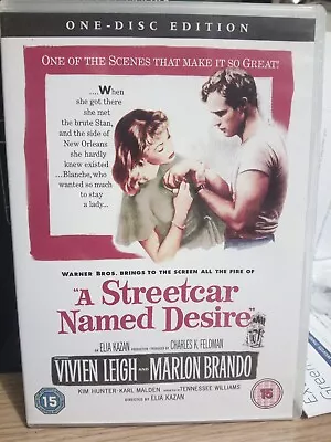 A Streetcar Named Desire DVD (2006) Marlon Brando Kazan (DIR) Cert 15 • £3.50