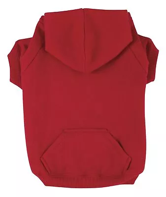 Zack & Zoey Basic Hoodie For Dogs 24  X-Large Tomato Red • $23.03