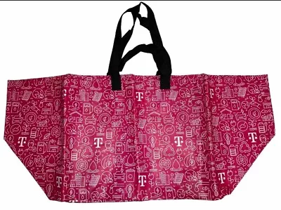 T-Mobile T-Mobile Tuesdays Oversized Pink & White Tote Bag New • $11.88