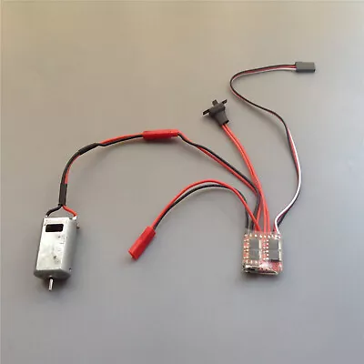 £4.72 • Buy High Speed 180 Motor 20A Two-way Brushed ESC W/ Brake For RC Boat Car Tank Model