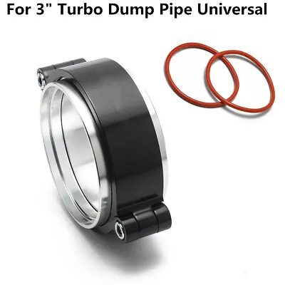 Exhaust V-band Clamp W Flange Assembly Anodized For 3  Turbo Dump Universal • $33.13
