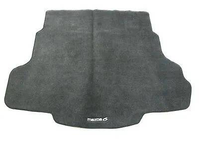09 10 11 12 13 Mazda6 Mazda 6 Rear Trunk Cargo Cover Floor Mat Rug Oem Black #4 • $75