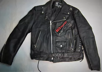 T2 Terminator 2/ Film/Movie Jacket /Biker Design /44 / Swarzennager / Crew Gift • $326