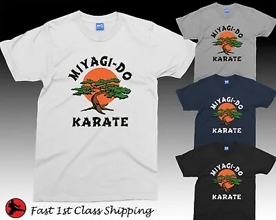 £9.99 • Buy Miyagi-Do Karate T-shirt Retro Cobra Kai Dojo Inspired Birthday Gift Top Unisex