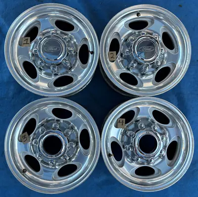 (4) Ford F250 F350 Super Duty Excursion Factory Wheels Rims 16x7  OEM 3408 Set • $697