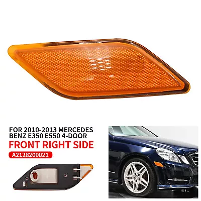 Front Right Side Marker Light For 2010-2013 Mercedes Benz W212 E-Class 4 Door • $12.06