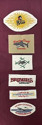 Lot Rare Vtg Surfboard Surf Shop Patches Longboard Windsurfing Beach • $45