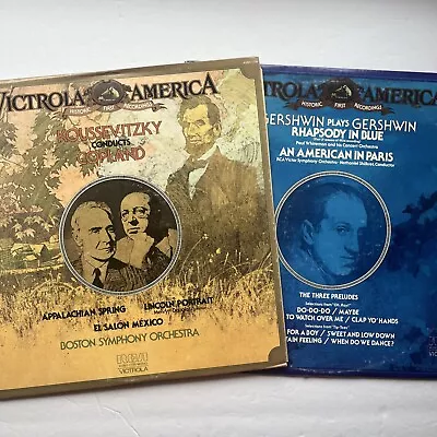 Victrola America Lot Historic First Recordings Vinyl Record Lp Copland Gershwin • $19.99