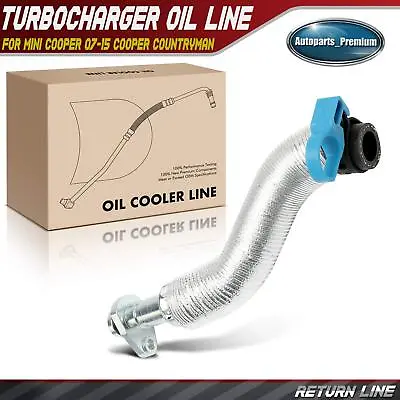 Turbocharger Oil Return Line For Mini Cooper 2007-2015 Cooper Countryman Paceman • $21.99