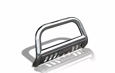 Bull Bar For Nissan Navara D40 2005 - 2016 Abar Front Bumper Stainless Silver • $942.15