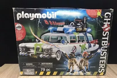 PLAYMOBIL 9220 Ghostbusters Ecto-1 Vehicle BOX ONLY - FREEPOST • £9.99