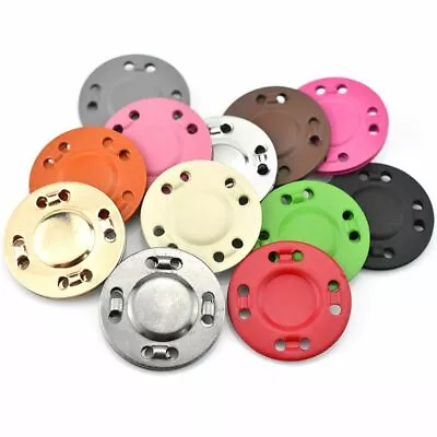 £2.10 • Buy Fasteners Round Sewing Accessaries Snap Buttons Magnet Button Invisible