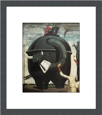 Max Ernst Elephant Of Celebes Custom Framed Print  • $75