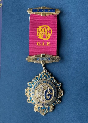 £9.99 • Buy Vintage RAOB Royal Buffaloes Masonic Jewel Silver Medal Badge Lodge PGP