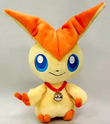 Pokemon Center Tohoku Limited Victini Plush Doll With Peaceful Tin 20cm(2011) • $189