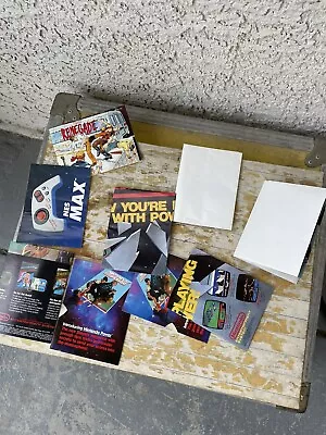 Nintendo NES Lot Game Console Inserts Manuals Posters Taito Wizards & Warriors • $26.79