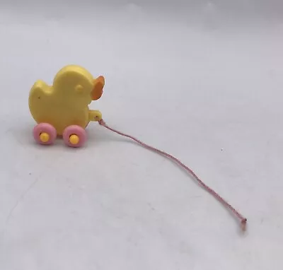 Hasbro My Little Pony G1 Vintage Accessories Baby Toy PULL TOY DUCK Nursery • $8.99