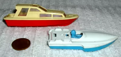 Matchbox Superfast Models   Rare  Vintage Models  (two Model Boats) Used/vgc • £8.75