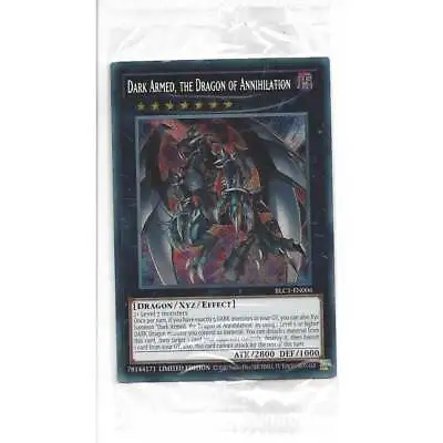 BLC1-EN006 Dark Armed The Dragon Of Annihilation : Secret Rare : 1st Edition • £5.35