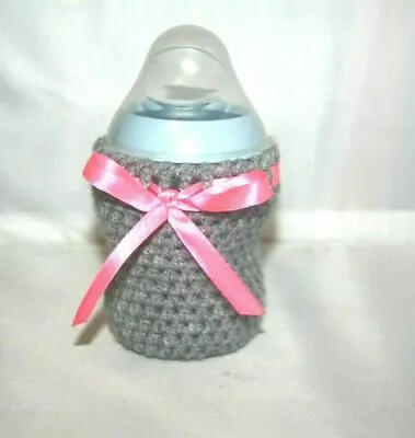 Handmade Crochet Baby Bottle COVER / PERSONALIZED  • £5.78