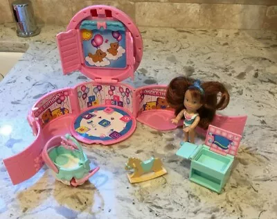 Vintage 1999 MISS PARTY SURPRISE Baby Party Play Set Toy Biz • $19