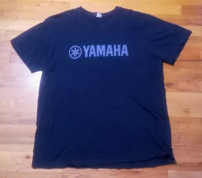 Vintage Yamaha Rare Purple Logo T Shirt XL Motorcycle Pro Audio Guitar Music • $49.99