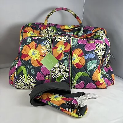 Vera Bradley Jazzy Blooms Weekender Bag Brand New With Tags Multicolored Floral • $69.99