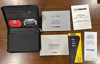 2001 Mazda MX-5 Miata Owners Manual - Set • $69.99